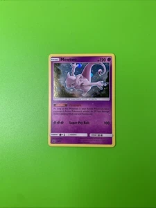 Tarjeta Pokémon Mewtwo SM77 Black Star Promo Sol y Luna Holo ERROR DE IMPRESIÓN LP+ - Imagen 1 de 8