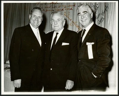 CASEY STENGEL and GENE AUTRY dual-signed 8x10 photo | autograph - PSA/DNA LOA - Image 1 of 3