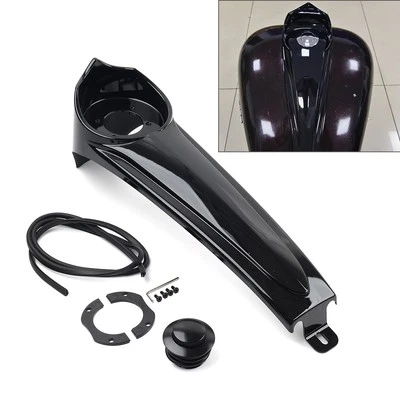 For Harley Electra Street Glide 1986-07 Stretched Dash Panel+Gas Tank Cap Cover Foto 1 de 4