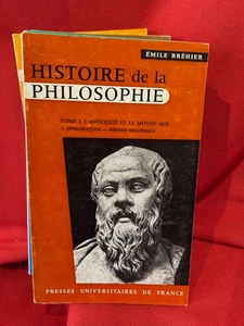 BRÉHIER (Émile) - Histoire de la Philosophie. P.U.F., Vers 1960, 7 volumes. - Imagen 1 de 7