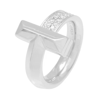 Anillo Tiffany & Co. T 1 oro blanco 18k 311659 Foto 1 de 4