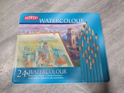 Derwent watercolor pencils tin no. 32883 Brand New Sealed - Image 1 of 4