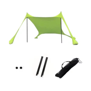 Outdoor Beach Tent Sun Shelter UPF50+ Windproof Portable Family Canopy - Picture 1 of 12
