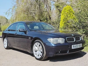 2003 BMW 730D AUTO M Sport 4 Door Automatic Diesel Saloon 119k New MOT PX2CLEAR - Picture 1 of 21