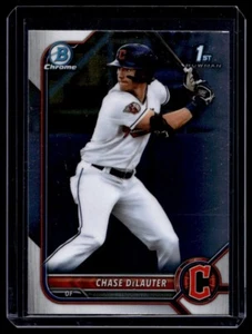 Bowman Draft 2022 béisbol cromado Chase DeLauter radiocontrol Cleveland Guardians #BDC-49 - Imagen 1 de 2