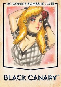 BLACK CANARY / DC Comics Bombshells III (2019) BASE Trading Card #12