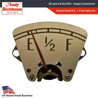 1938 Plymouth Deluxe Road King Instrument Cluster Fuel Gauge 678346 NOS. - Image 1 of 4