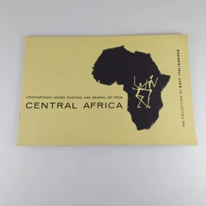Contemporary Negro Painting And Graphic Art From Central Africa Exhibit Booklet - Picture 1 of 12
