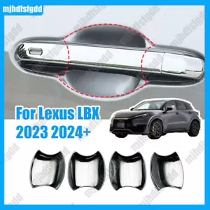 Cubierta de taza de tazón de puerta exterior ABS cromada 4 piezas para Lexus LBX 2023-2025 - Imagen 1 de 6