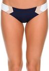 L*Space Midnight Blue Reversible Bikini Bottoms Women's Size XS L139650