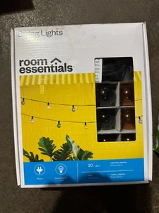Room Essentials: Indoor/Outdoor String Lights, (16ft) 20 Lights NEW! - Picture 1 of 1