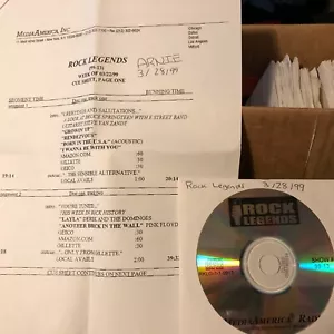 ROCK LEGENDS RADIO SHOW 99-13 mit SPRINGSTEEN PiNk fLoYd AUTOS Aerosmith F Mac - Bild 1 von 2