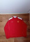 NIKE MANCHESTER UNITED TRACK JACKET MENS SOCCER  JERSEY RED Boys XL Youth