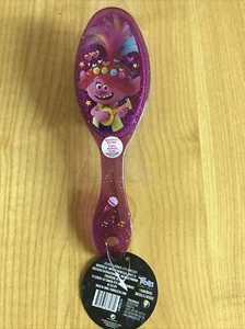 Trolls World Tour Hair Brush Comb Hairbrush 7 Inches Long Strawberry Scented - Picture 1 of 4