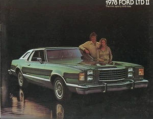 1978 Ford LTD II Brougham II S NOS Dealer Sales Brochure - Picture 1 of 1