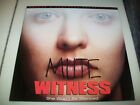 MUTE WITNESS Laserdisc LD WIDESCREEN FORMAT EXCELLENT CONDITION VERY RARE!