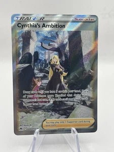 Pokemon TCG Crown Zenith Cynthia's Ambition GG60/GG70 - Picture 1 of 2