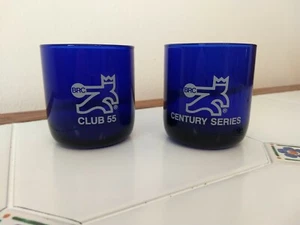 Juego de 55 tazas BRC League Club azul cobalto vasos serie Century - Imagen 1 de 3