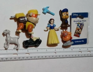 8-teiliges Set PVC Paw Patrol Spielzeug Pin Figuren-Disney Snow White Cruella Nestle PROMOS - Bild 1 von 11