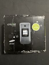 Samsung Chrono SCH-R261 - Silver (Cricket) Cellular Phone