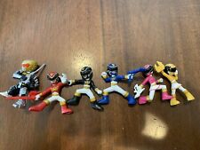 Power Rangers Mega Force Bandai Super Sentai LOT Of 6 Miniature Figures LOOSE