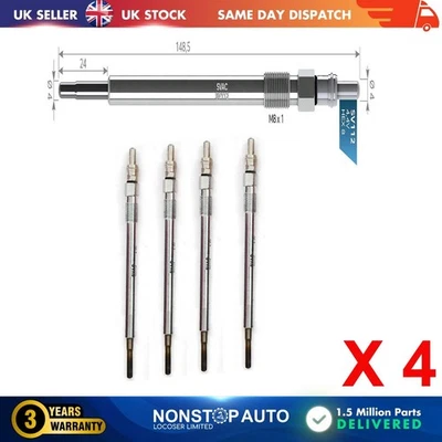 4X Glow Plugs For CHRYSLER 300 C 05175756AA - Image 1 of 4