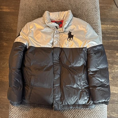 Chaqueta acolchada Polo Ralph Lauren Teddy Bears Pato Down JUVENTUD GRANDE 14-16 USADA EN EXCELENTE ESTADO Foto 1 de 4
