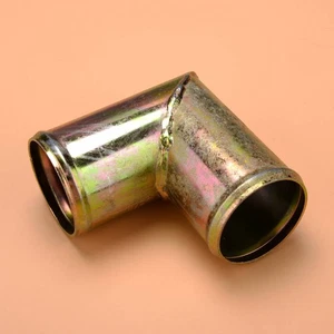 Aluminum 1 3/4" 1.75" Dia. 90 Degree Radiator Coolant Connector Hose - Picture 1 of 4