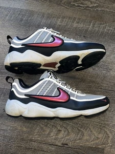 NIKE AIR ZOOM SPIRIDON ULTRA USADO TALLA 11 PLATA DESIERTO ROJO NEGRO 876267-001 - Imagen 1 de 8