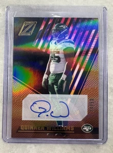 2021 Panini Zenith QUINNEN WILLIAMS AUTO #47 SP /50 New York Jets - Picture 1 of 2
