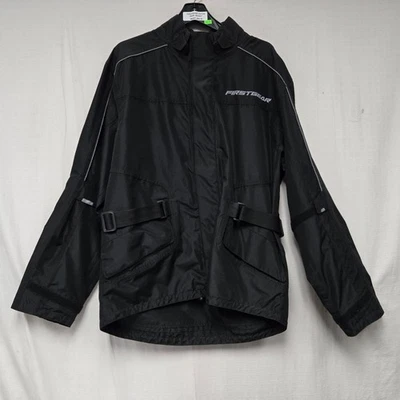 Firstgear Men's Triton Rain Jacket Black Medium *CLOSEOUT WAS $99.95* - Imagem 1 de 4