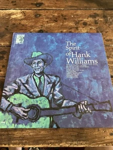 HANK WILLIAMS - The Spirit Of Hank Williams - Vinyl LP 1st Press MGM E3955 VG++ - Picture 1 of 6
