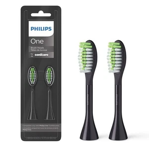 Philips One by Sonicare Brush Heads Black BH1022/06 Set of 6 Replacements - Picture 1 of 9