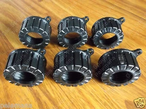 6 Gott Screw Cap Collars hold Spout Gas Can Jug New Replacement Rubbermaid Parts - Picture 1 of 12