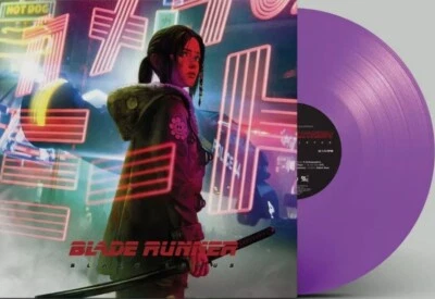 Blade Runner Black Lotus OST LP Album vinyl record 2022 limited purple with Obi - Image 1 of 4