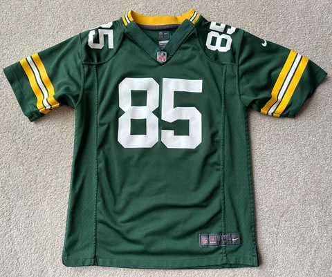 Green Bay Packers Greg Jennings #85 Nike On Field Jersey Youth Size L (14-16) Cover
