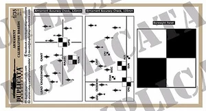 Diorama/Model Accessory - Armament Calibration Boards - 1/35 Scale - Picture 1 of 3