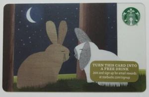 Starbucks Card US 2015 Rabbit Romance MS 6113 - Picture 1 of 2