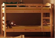 LETTO A CASTELLO LEGNO RUSTICO COUNTRY