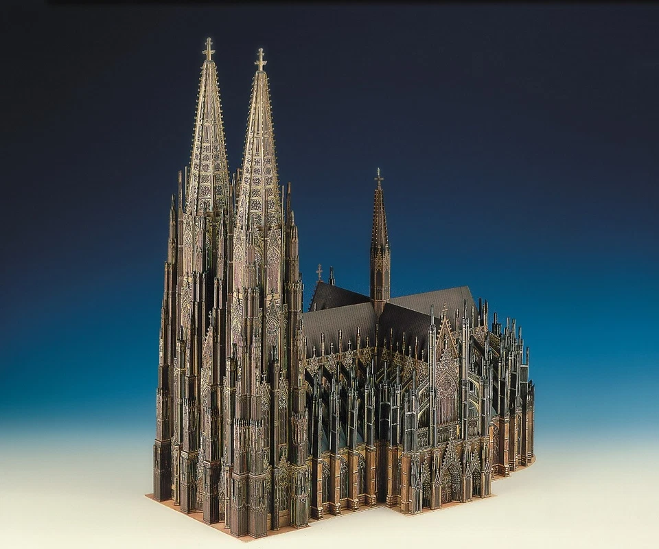 Modellbaubogen Kölner Dom Schreiber-bogen 655 Kathedrale