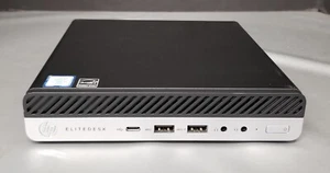 MICRO HP 800 G3 Mini, i7-6700T 2.80GHz, 8GB RAM, 500GB SSD, WI-FI, WIN 11 PRO - Picture 1 of 7
