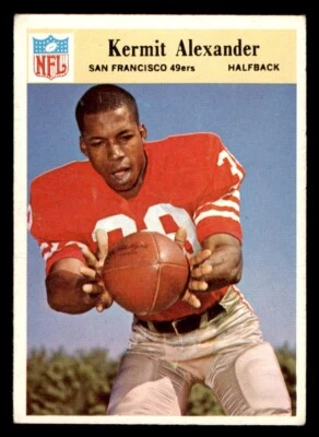 1966 Philadelphia Football #171 Kermit Alexander VG - Image 1 of 2