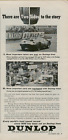 1960 Dunlop Tires Ferrari 24 Hours at Le Mans Race Drivers VINTAGE PRINT AD