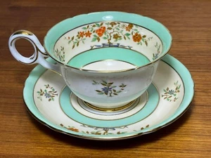 Shelley Bone China Ming Cup and Saucer - Picture 1 of 8