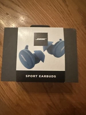 Auriculares inalámbricos Bose Sport Bluetooth Gimnasio Entrenamiento Correr Azul Báltico. Foto 1 de 3