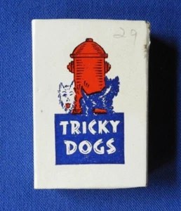 Vintage Tricky Dogs Magnet Miniature Toys Original Box - Bild 1 von 5