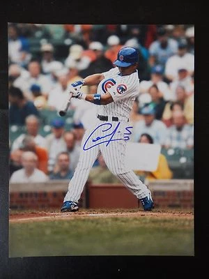 Fotografía autografiada de Cesar Izturis 8" X 10"  Foto 1 de 2