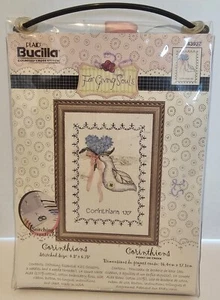 Vintage Bucilla Corinthians 13:7 Cross Stitch Kit - Picture 1 of 4