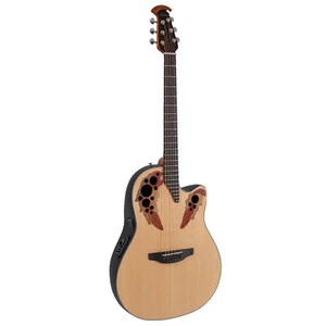 Ovation Celebrity Elite Mid Depth, Acoustic Electric Guitar, Natural - Picture 1 of 5