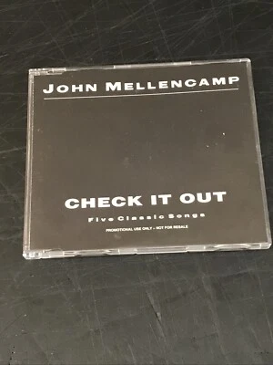 John Mellencamp - ‘Check It Out’ Promo CD Essential Hits, Mercury, EXCELLENT - Image 1 of 4